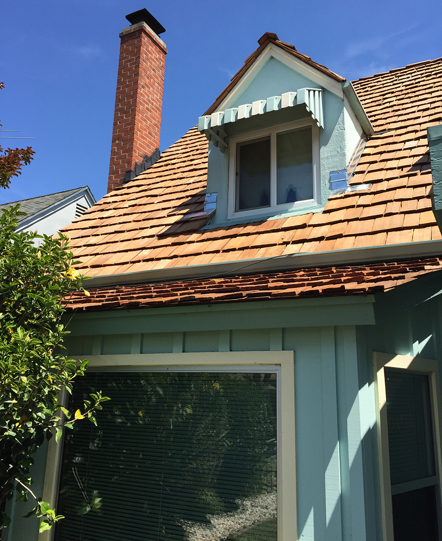 Vincent Roofing Co., Inc. Alameda Handsplit Red Cedar Shake Roof Vincent Roofing Co., Inc.