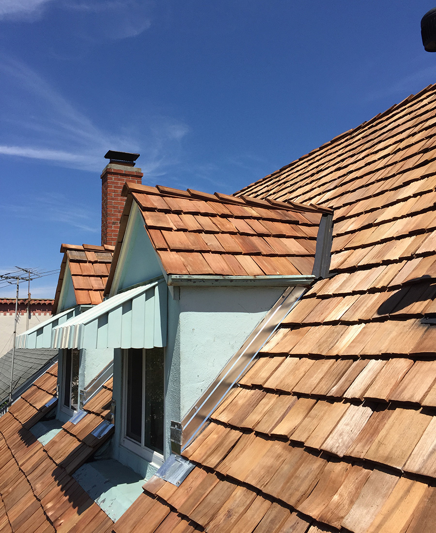 Vincent Roofing Co., Inc. Alameda Handsplit Red Cedar Shake Roof Vincent Roofing Co., Inc.